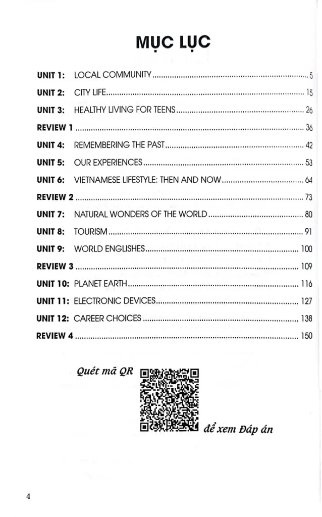 BÀI TẬP TIẾNG ANH LỚP 9 - ENGLISH EXERCISES 9 (Dùng kèm SGK Tiếng Anh 9 Global Success)